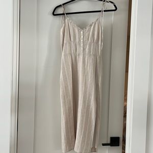 Abercrombie Linen Midi Dress